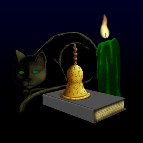 Creation of Bell, Book and Candle: Step 6